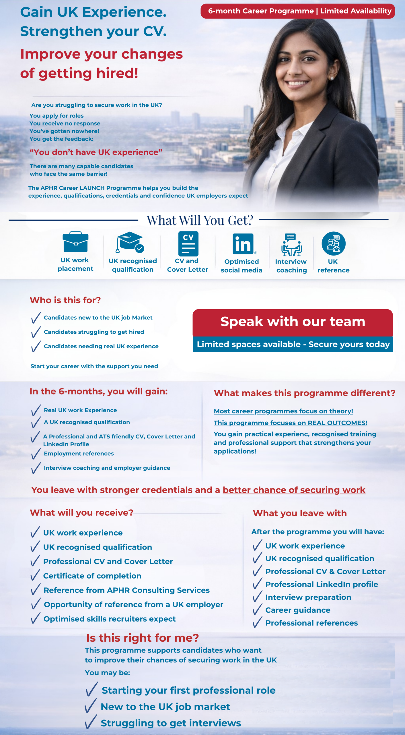 career launch programme